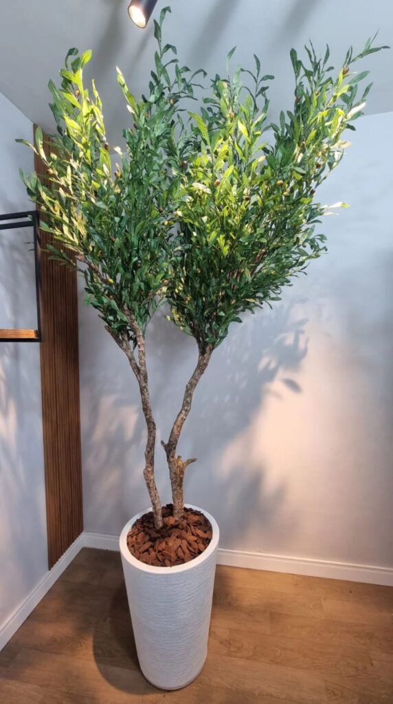 planta artificial oliveira kit com vaso planta artificial oliveira kit com vaso